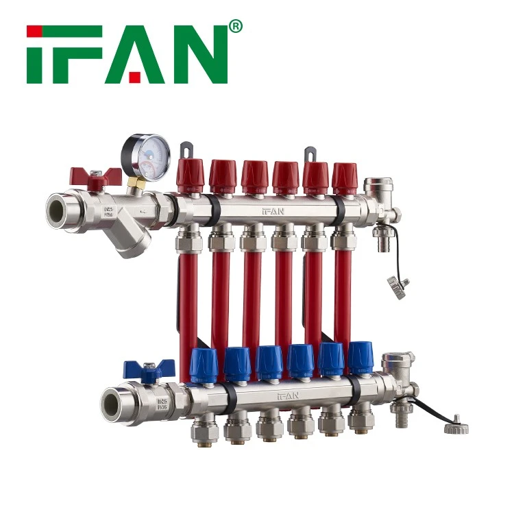 PEX radiant manifold