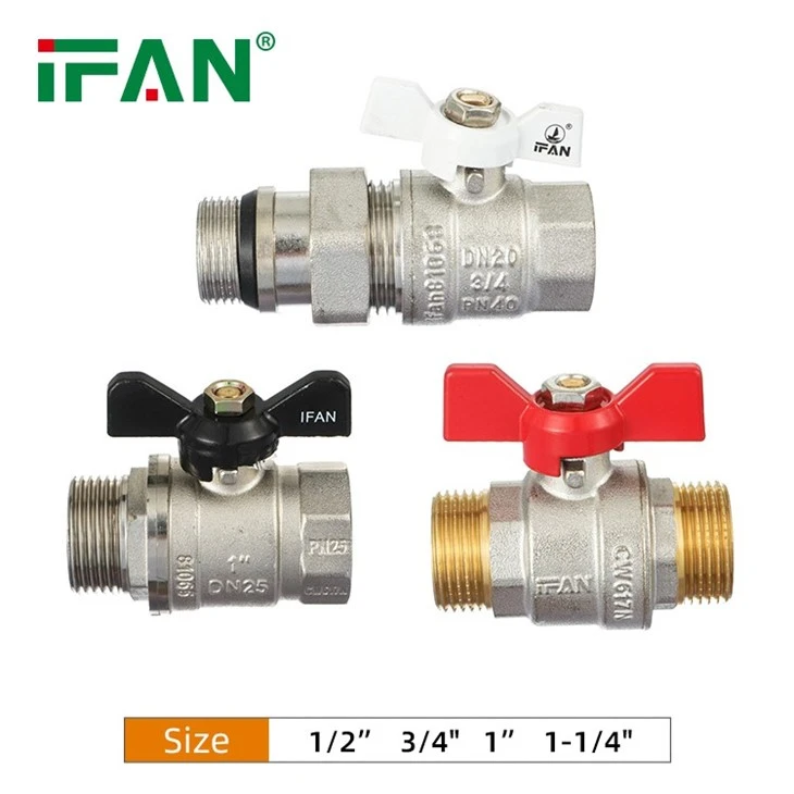 Butterfly Brass Ball Valve